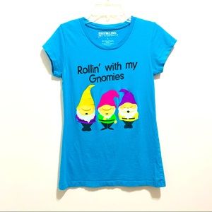 🎄Drumline Blue Tee Shirt Rolling with my Gnomies